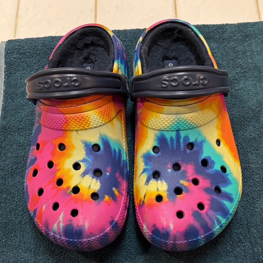 CROCS Classic Lined Tie-Dye